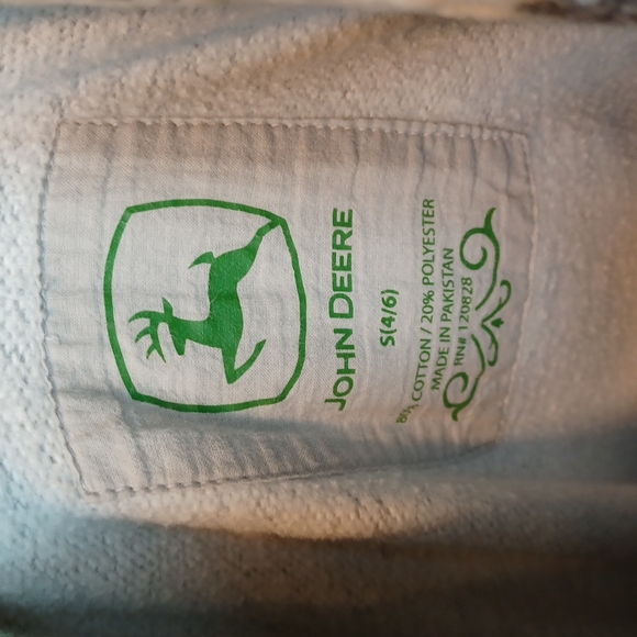 John Deere Full Zip Up Sweatshirt - Picture 9 of 9